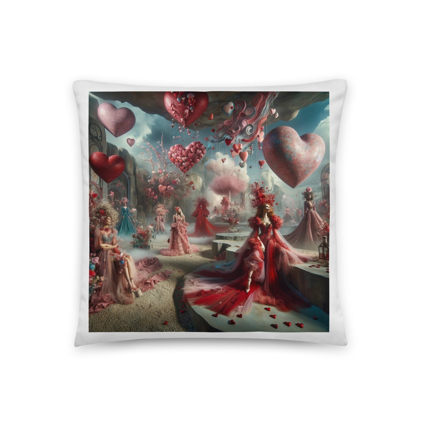 Valentine Fantasy Basic Pillow