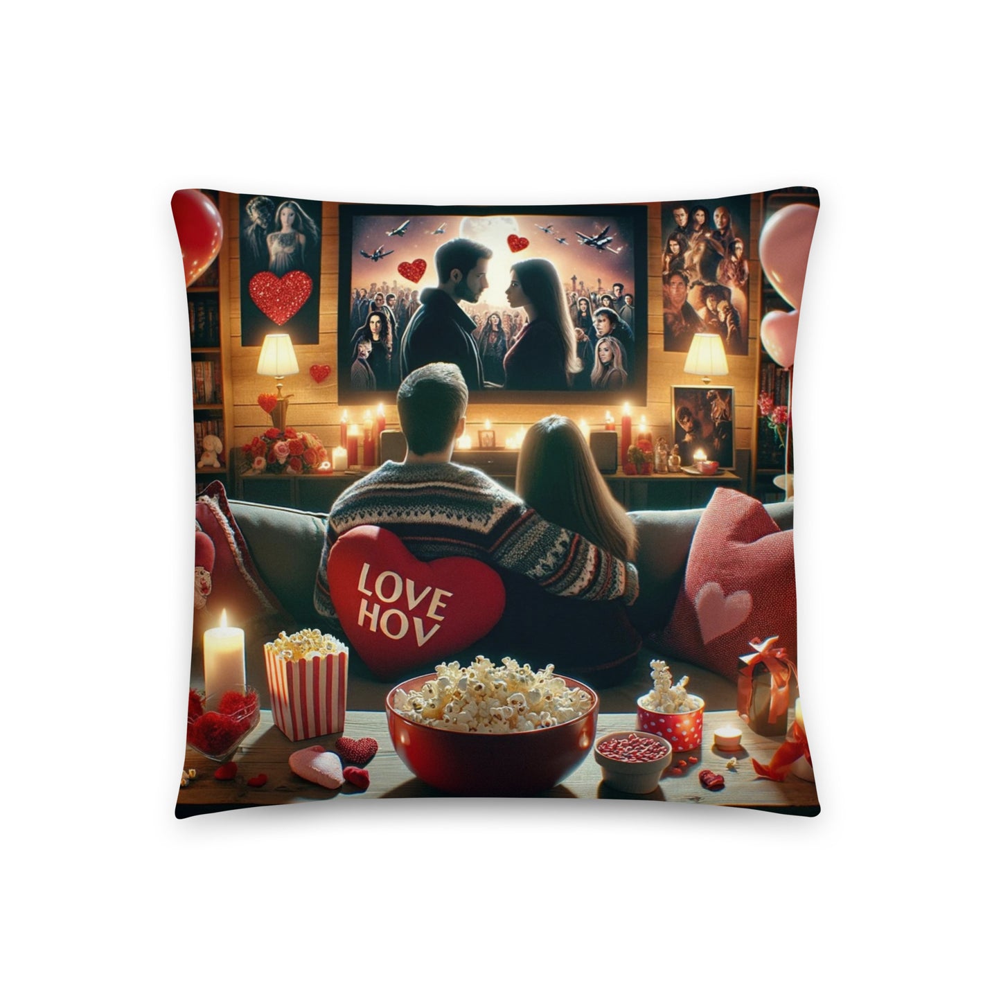Date Night Basic Pillow