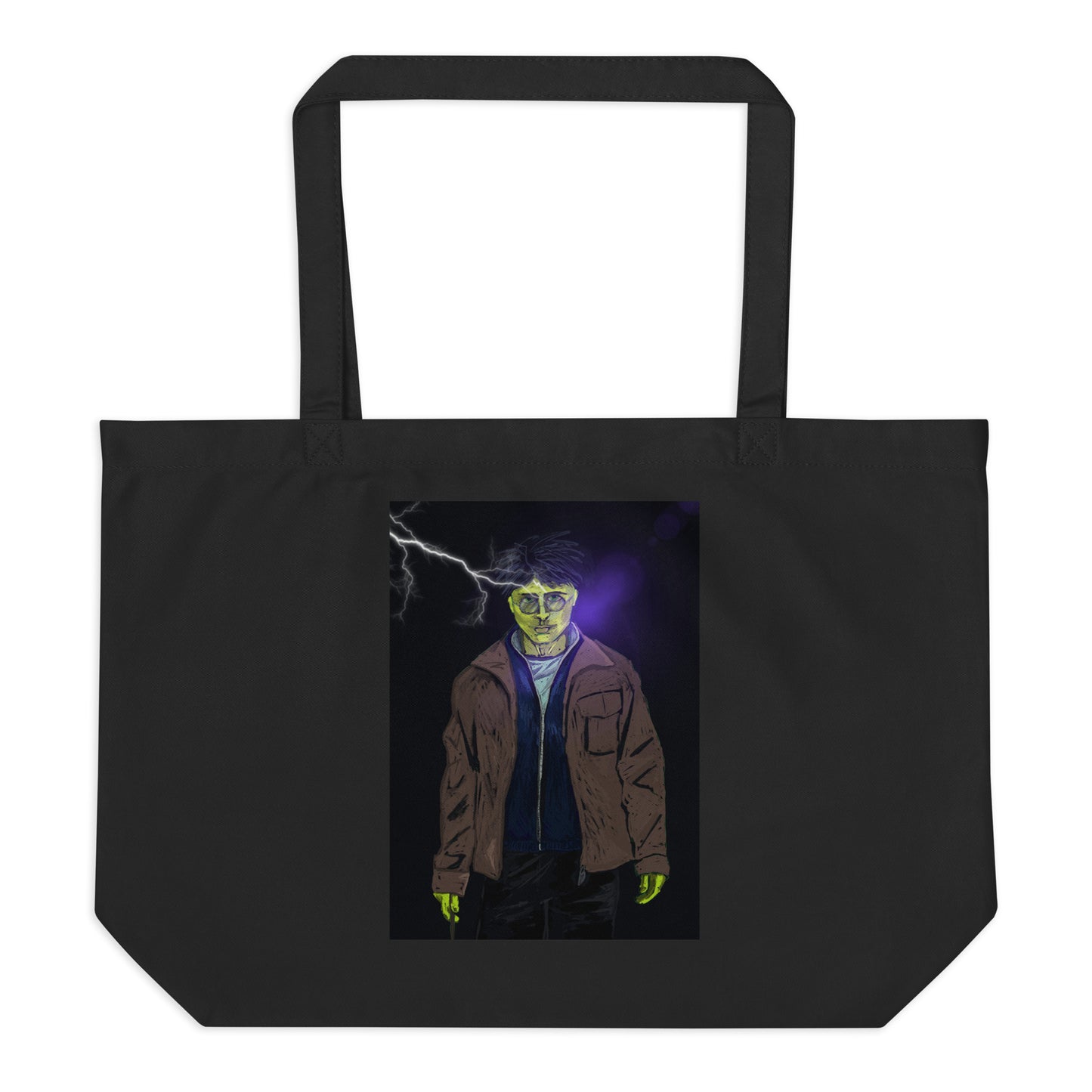 Frankenwizard Large organic tote bag