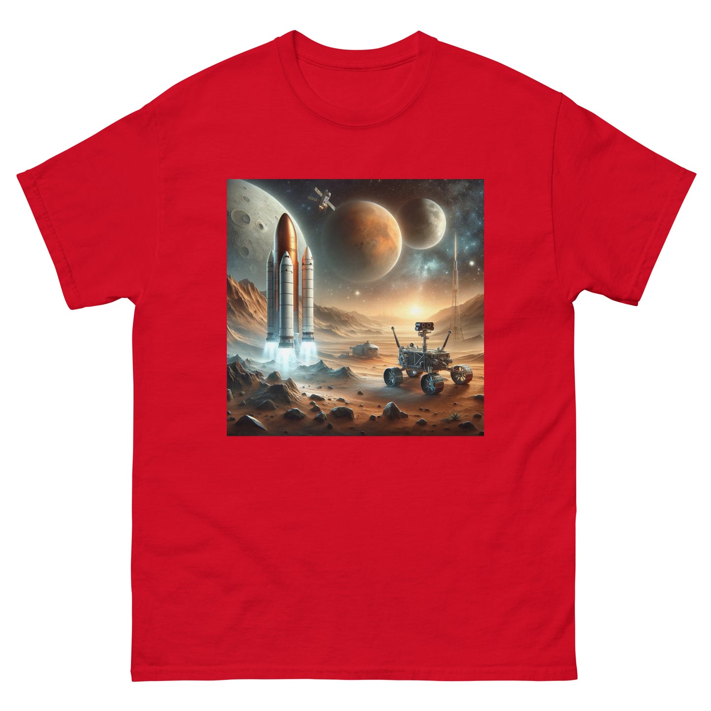 Mars Rover Men's classic tee