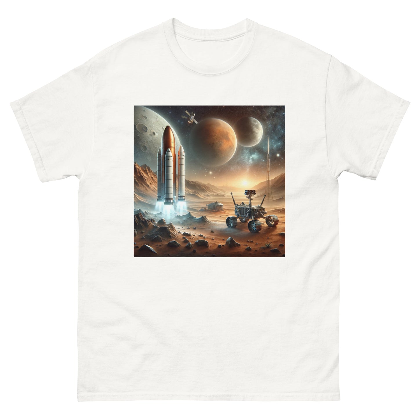 Mars Rover Men's classic tee