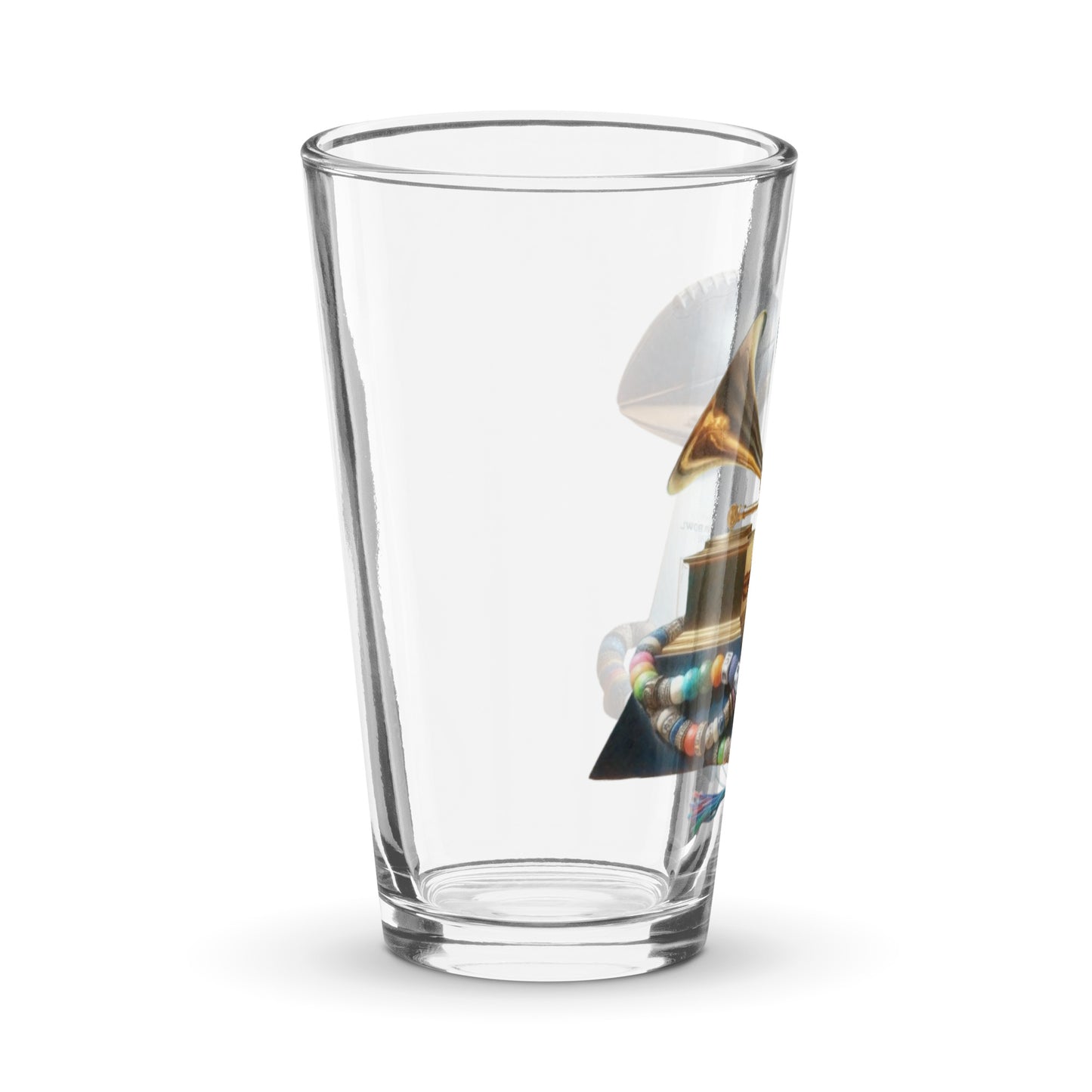 Taylor and Travis Shaker pint glass