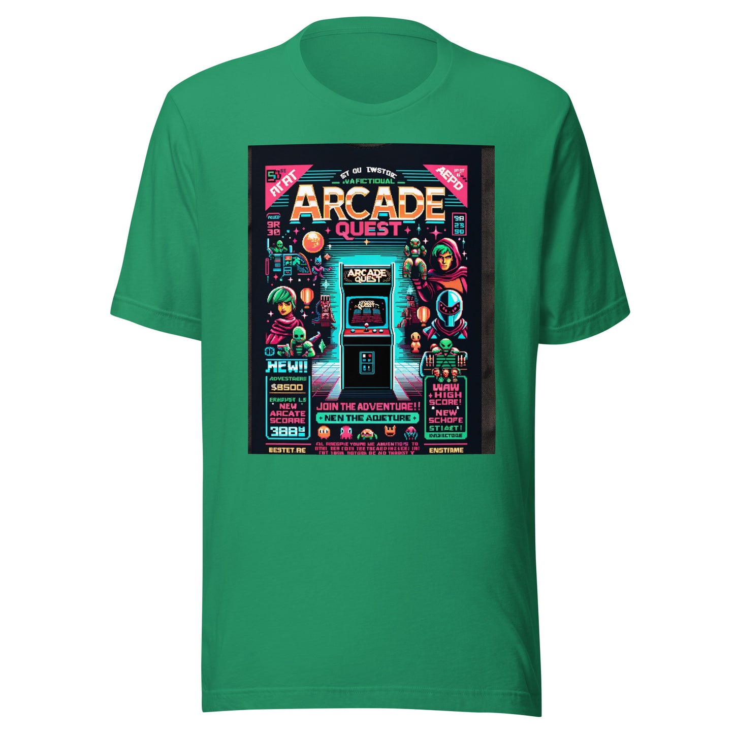 “Arcade Quest” Unisex t-shirt