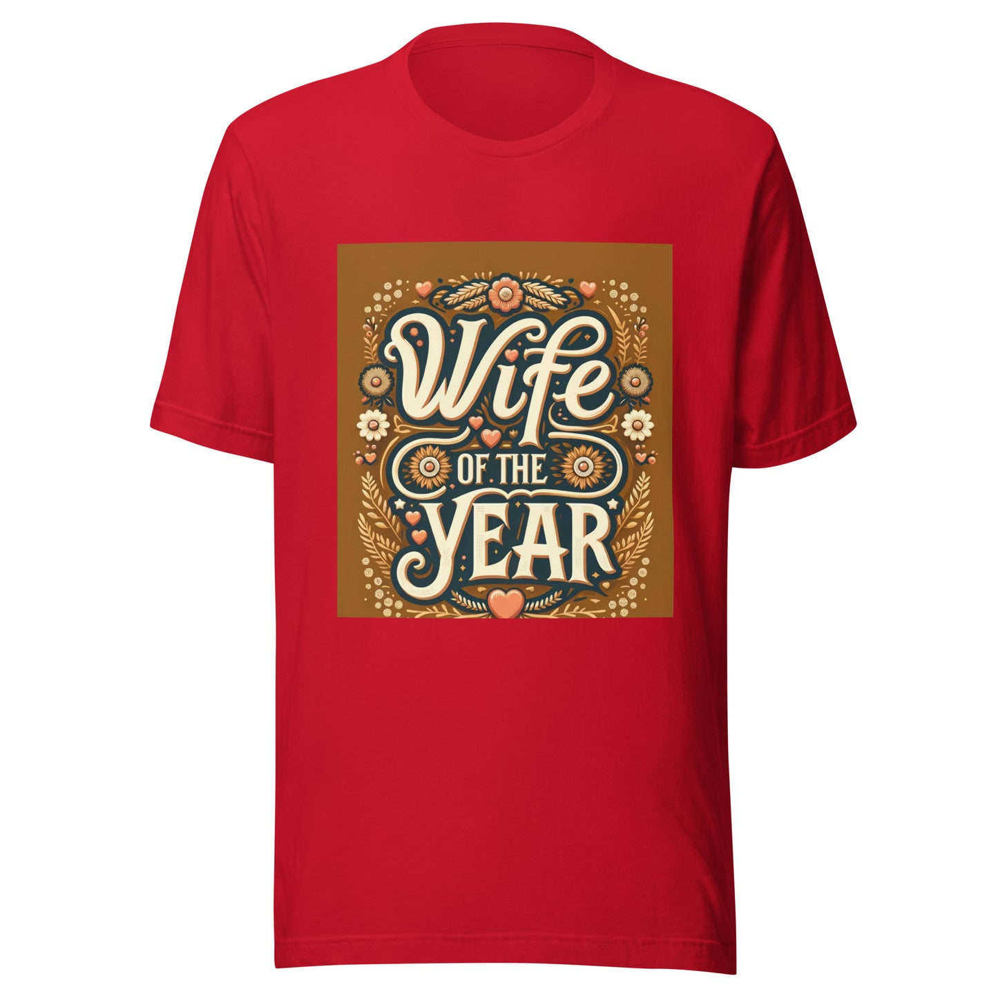 "Wife of the Year" Unisex t-shirt