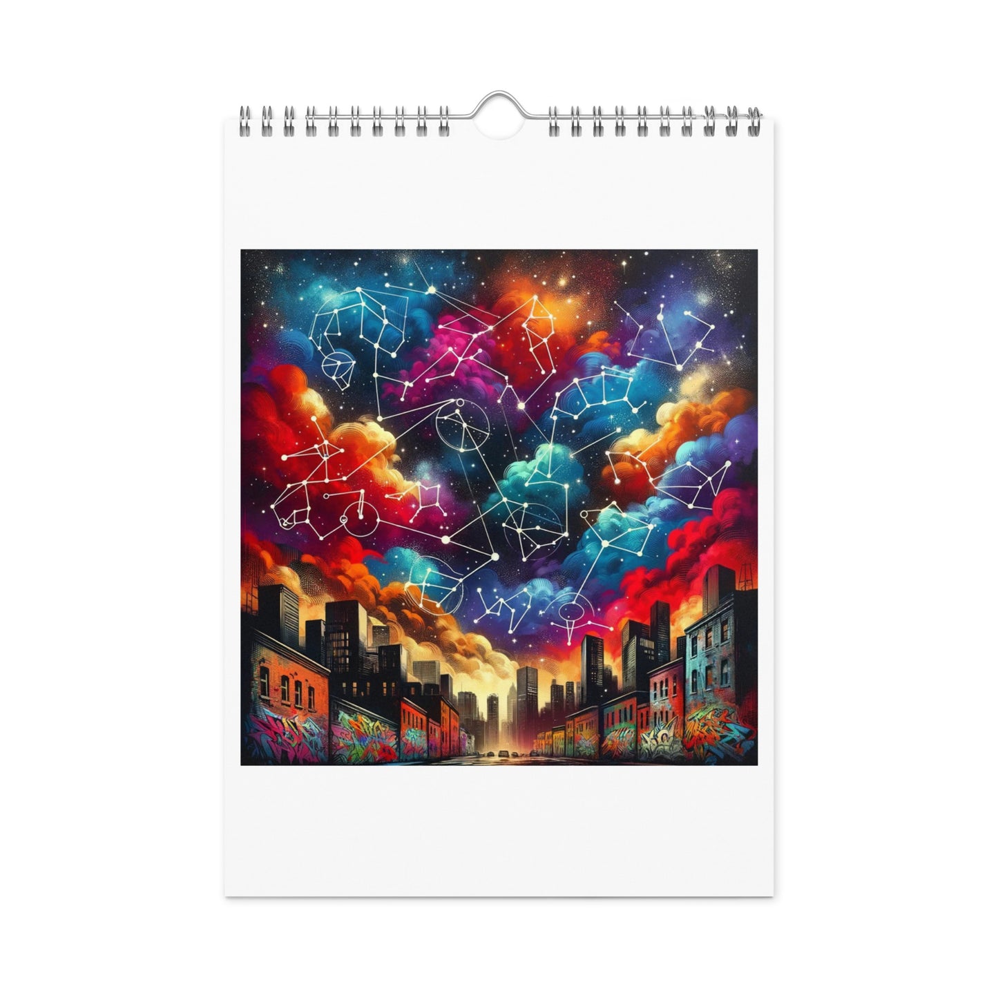 Zodiac Street Art Wall calendar (2024)
