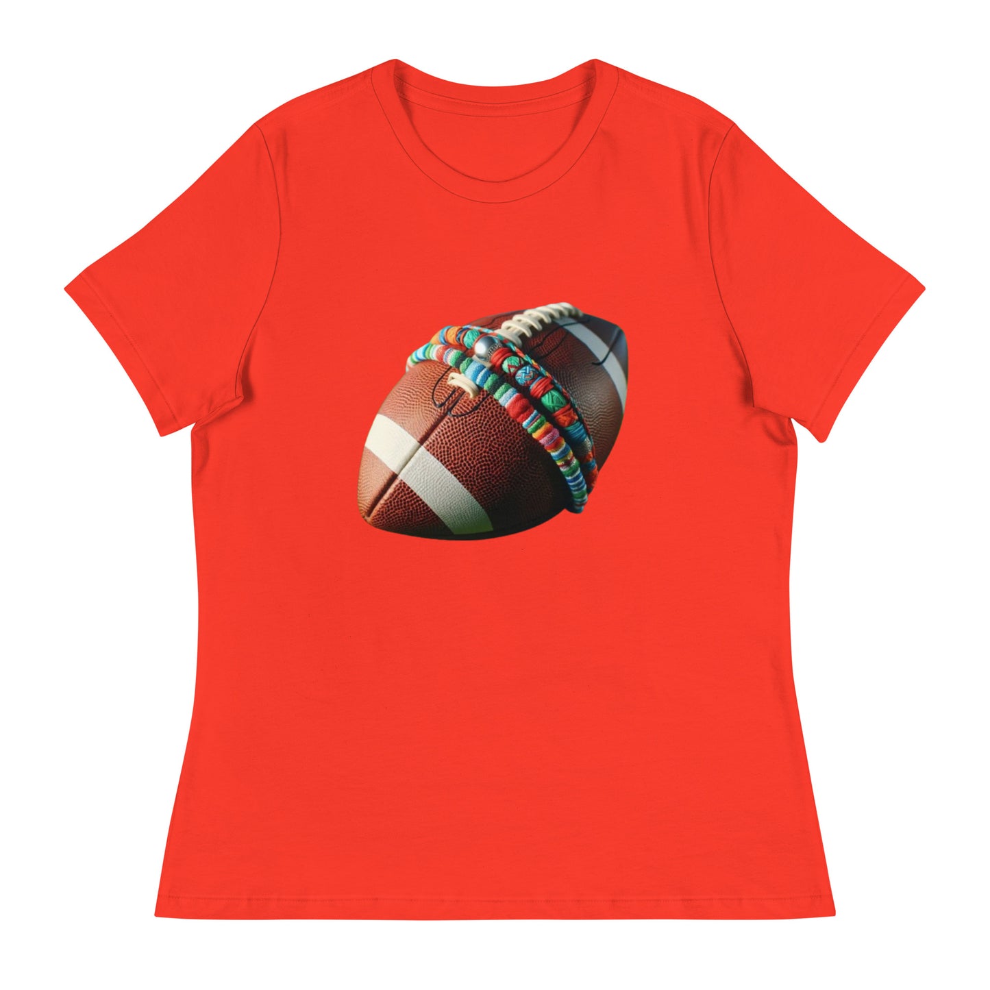 Taylor and Travis Football Women's Relaxed T-Shirt
