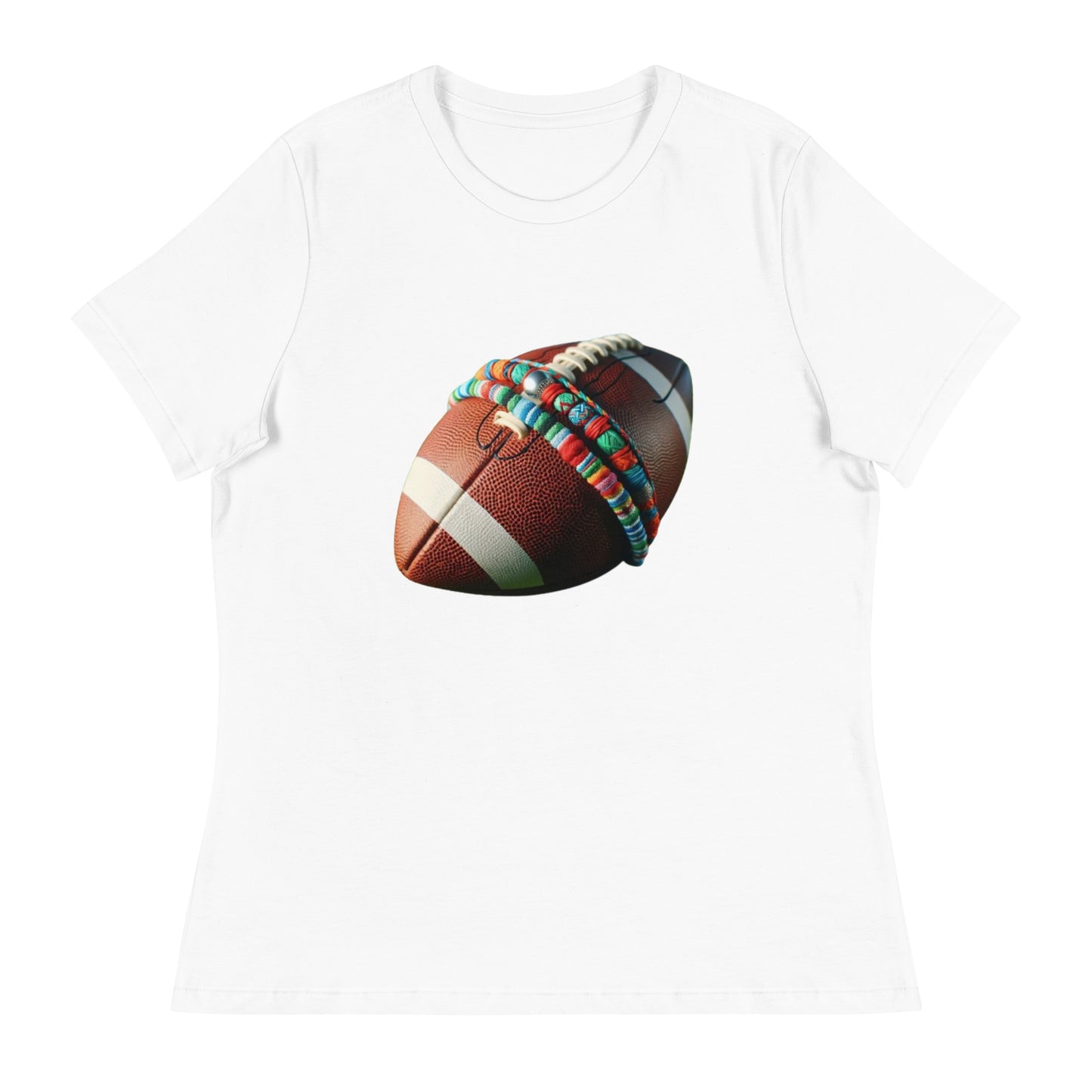 Taylor and Travis Football Women's Relaxed T-Shirt